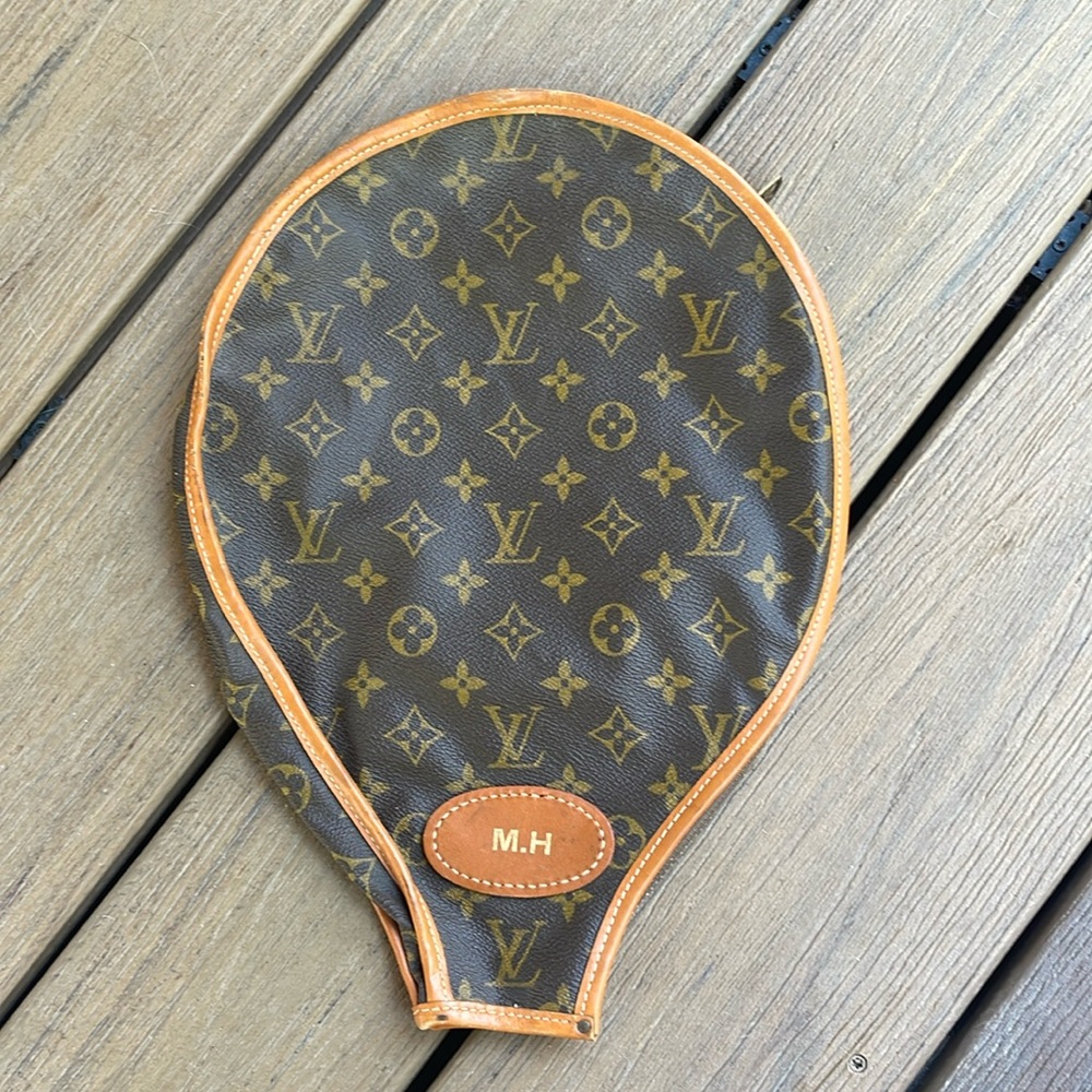 Authentic Louis Vuitton tennis racket cover